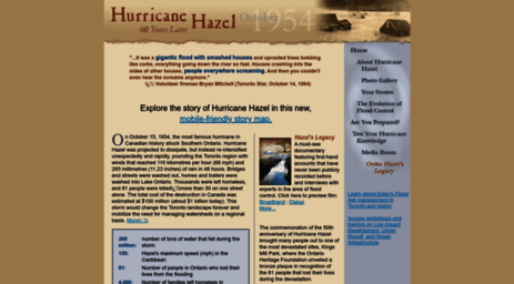 hurricanehazel.ca