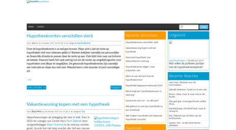 hypotheken.blog.nl