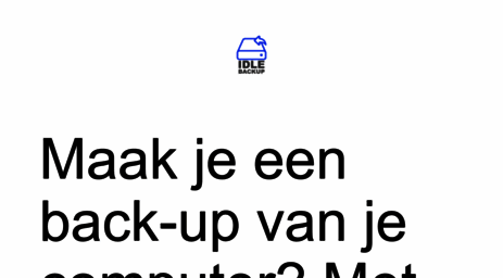 idlebackup.nl