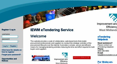 iewm.bravosolution.co.uk