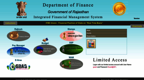 Ifms Raj Nic In Visit Ifms2.rajasthan.gov.in - Integrated Financial Management System.