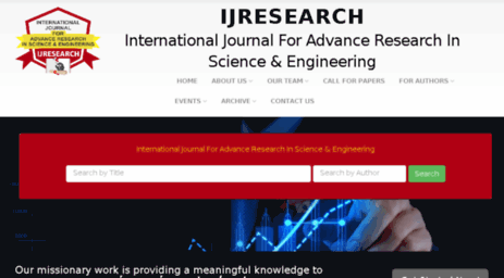 ijresearch.org