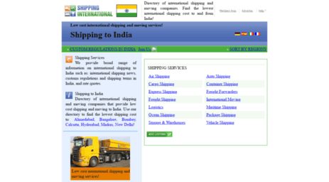 india.shipping-international.com
