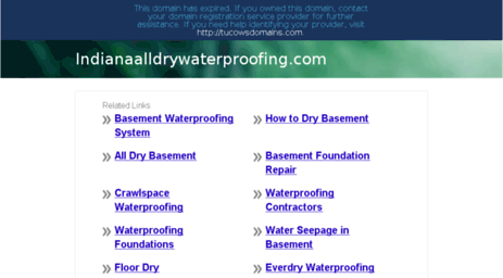 indianaalldrywaterproofing.com