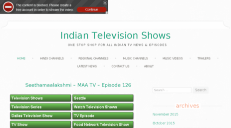 indiantelevisionshows.com
