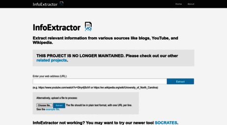 infoextractor.org