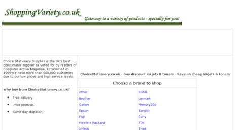 inkjets-toners.shoppingvariety.co.uk