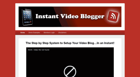 instantvideoblogger.com