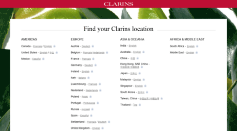 int.clarins.com