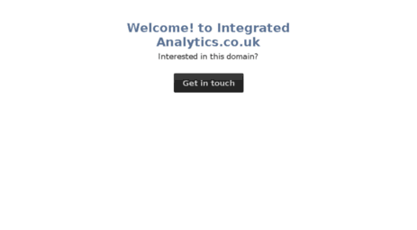integratedanalytics.co.uk