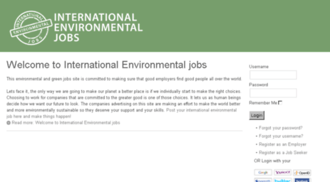 internationalenvironmentaljobs.com