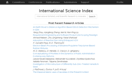 internationalscienceindex.org