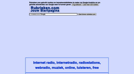 internetradio.rubrieken.com
