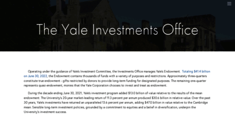 investments.yale.edu