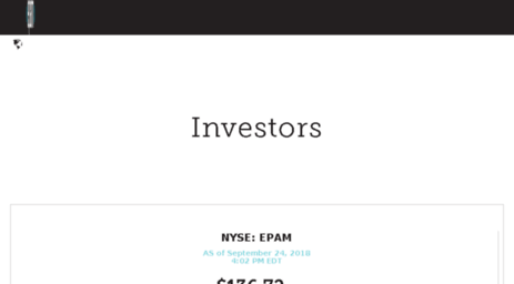investors.epam.com