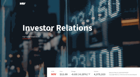 investors.nov.com