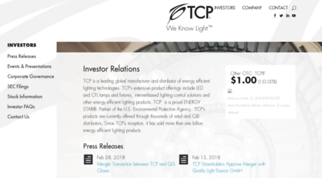 investors.tcpi.com