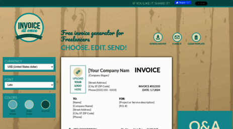 invoiceatonce.com