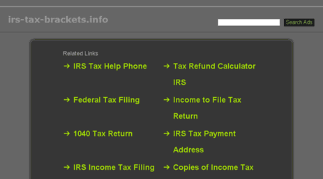 irs-tax-brackets.info