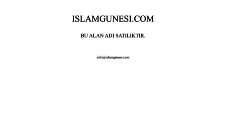 islamgunesi.com