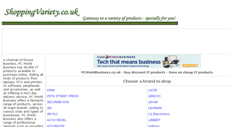 it-products.shoppingvariety.co.uk