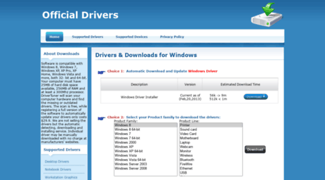 it.official-drivers.com