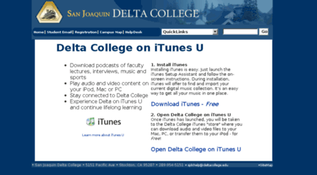 itunes.deltacollege.edu