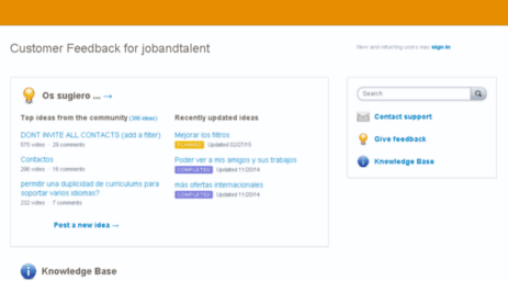 jobandtalent.uservoice.com