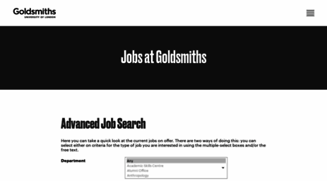 jobs.gold.ac.uk