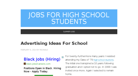 jobsforhighschoolstudents.net