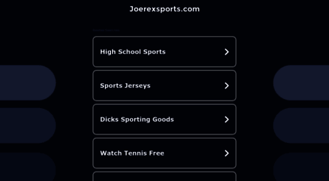 joerexsports.com