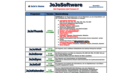 jojosoftware.de