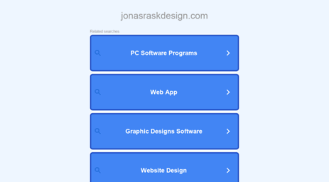 jonasraskdesign.com