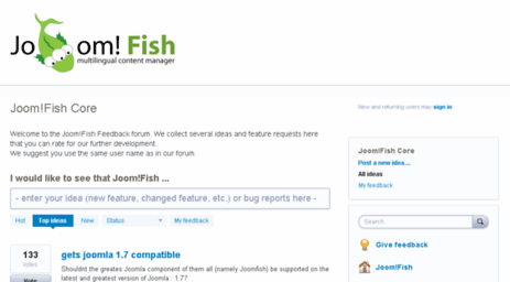 joomfish.uservoice.com