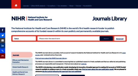 journalslibrary.nihr.ac.uk