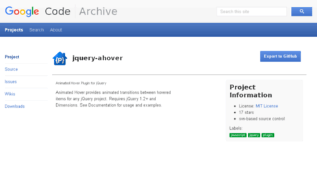 jquery-ahover.googlecode.com
