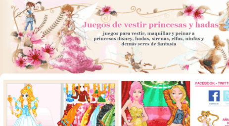 Visit  - Juegos de vestir princesas  y hadas.