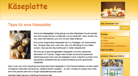 kaeseplatte.com
