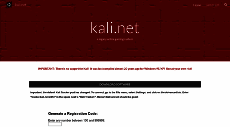 kali.net