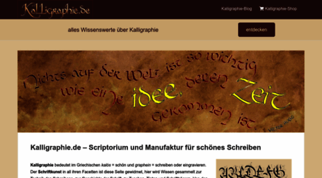 kalligraphie.de