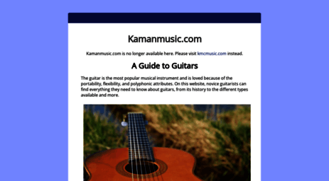 kamanmusic.com