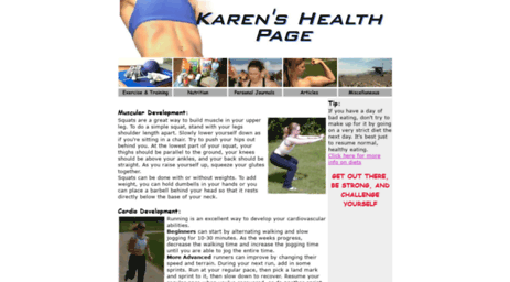 karenshealthpage.com