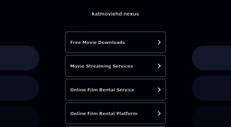 Visit Katmoviehd.nexus