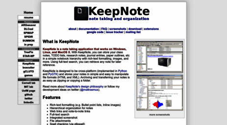 keepnote.org