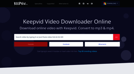 Visit Keepvid.to - Keepvid video downloader online. Download Youtube ...
