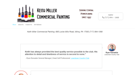 keithmillercommercialpainting.com