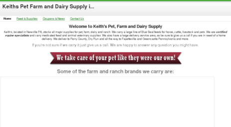 keithspetandfarmsupply.com