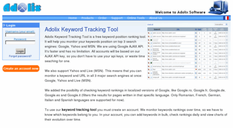 keyword-tracking-tool.adolix.com