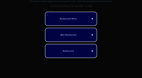 kickersrestaurant.com
