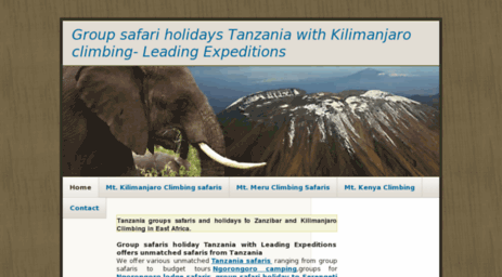 kilimanjarotanzaniasafaris.com